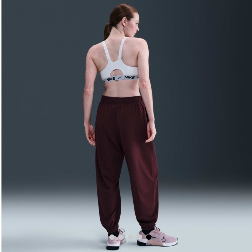 NIKE INDY HIGH-SUPPORT DRI-FIT ZIP FRONT PADDED SPORTS BRA /SZ: SMALL, MEDIUM - Picture 4 of 10
